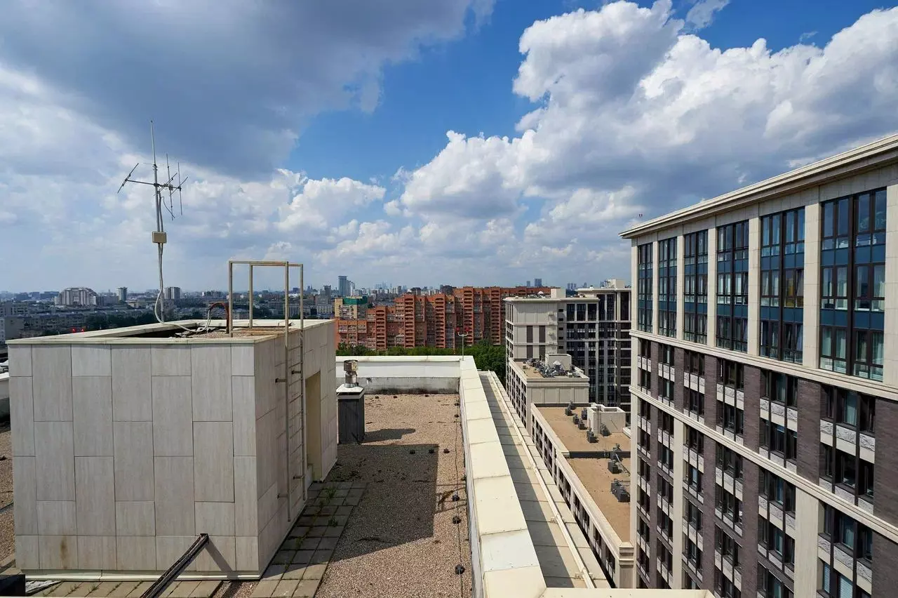 КРЫША МОСКОВСКОЙ НОВОСТРОЙКИ