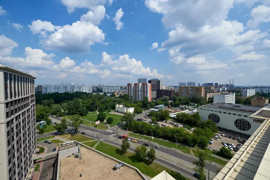 КРЫША МОСКОВСКОЙ НОВОСТРОЙКИ
