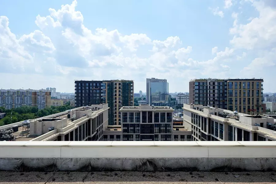 КРЫША МОСКОВСКОЙ НОВОСТРОЙКИ