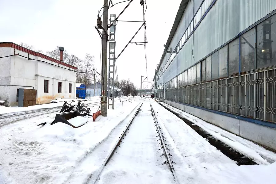 МОТОРОВАГОННОЕ ДЕПО С ИНТЕРЬЕРАМИ ЭЛЕКТРОПОЕЗДОВ