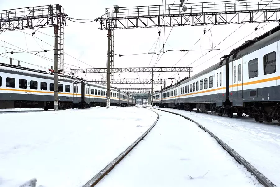 МОТОРОВАГОННОЕ ДЕПО С ИНТЕРЬЕРАМИ ЭЛЕКТРОПОЕЗДОВ