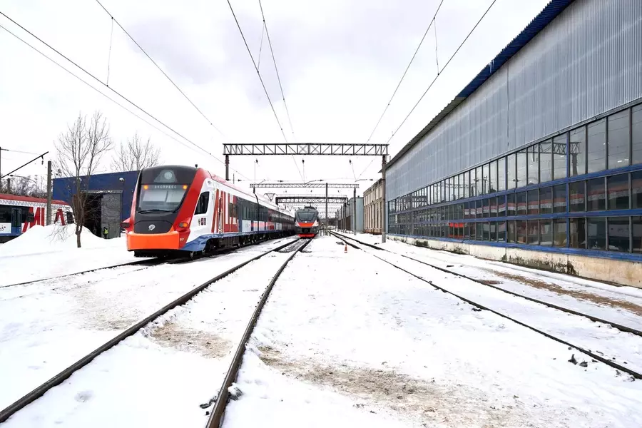 МОТОРОВАГОННОЕ ДЕПО С ИНТЕРЬЕРАМИ ЭЛЕКТРОПОЕЗДОВ